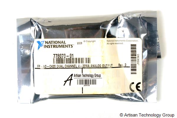 NI FP-AO-C420 FieldPoint Terminal Module