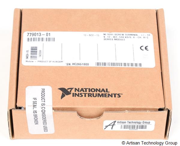 NI 9201 8-Channel, 12-Bit C Series Voltage Input Module (Screw Terminal)