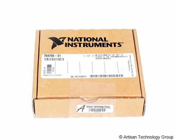 NI 9210 4-Channel C Series Temperature Input Module (Mini-TC)