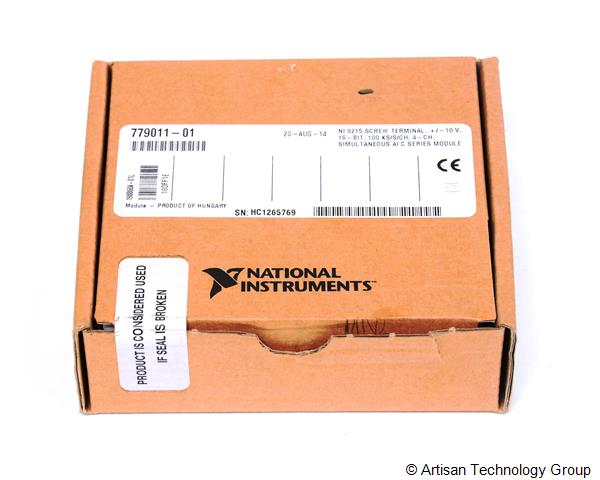 National Instruments NI 9215 / cRIO-9215 Analog Input Module (Screw Terminal)