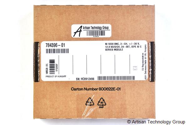 Modulo National Instruments NI 9230 Serie C - 3 Canali Ingresso Suoni E Vibrazioni, ±30V, 12,8 KS/s