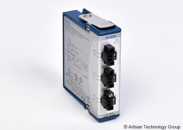 NI NI 9232 3-Channel C Series Sound and Vibration Input Module