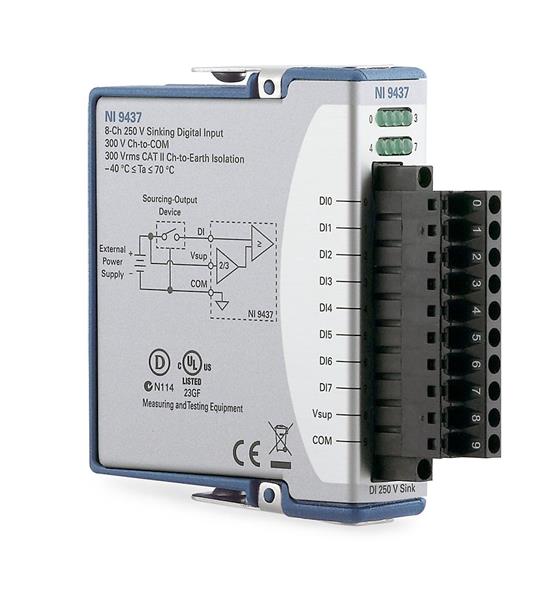 NI 9437 8-Channel C Series Digital Module