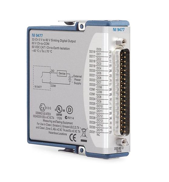 NI 9477 32-Channel Sinking Digital Output Module
