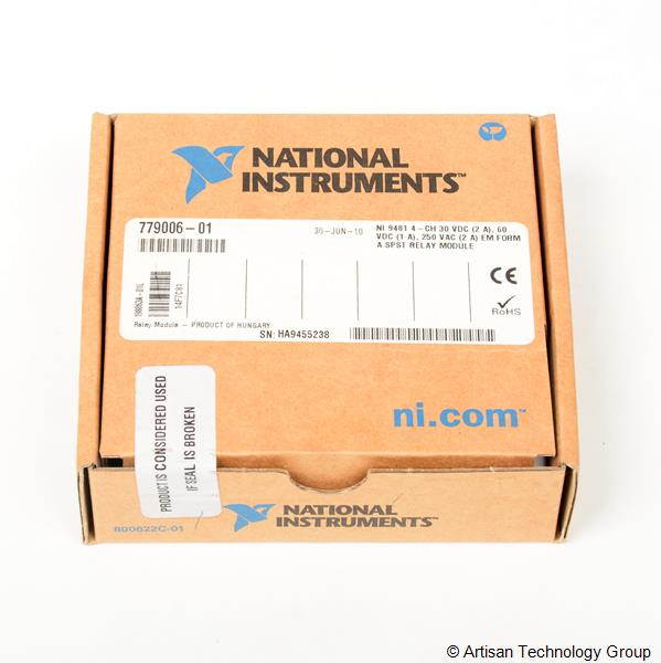 National Instruments NI 9481 4-Channel C Series Relay Output Module
