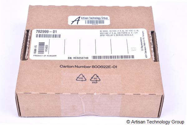 NI 9482 4-Channel C Series Relay Output Module (Screw Terminal)