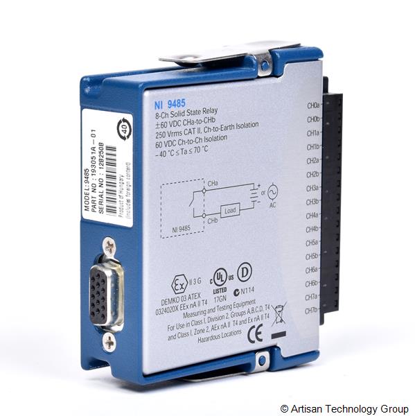 NI 9485 (8Channel C Series Relay Output Module (Screw Terminal