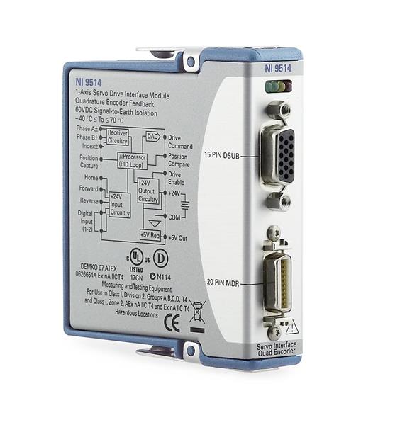 NI 9514 C Series Motor Drive Interface Module