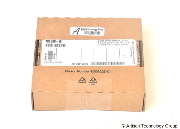 National Instruments NI 9482 4-Channel C Series Relay Output Module (Spring Terminal)