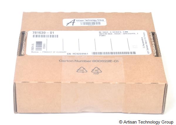NI 9862 1-Port High-Speed/FD NI-XNET CAN C Series Module