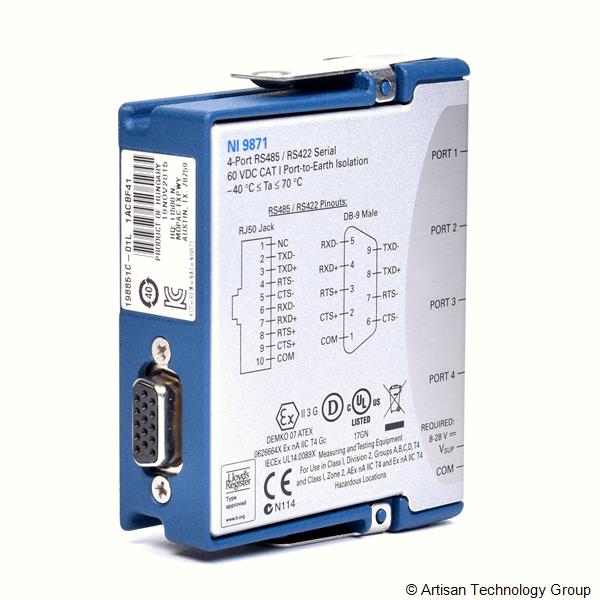 NI 9871 (4Port RS485/RS422 Serial Interface CompactRIO Module