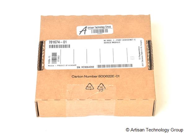 NI 9882 Enclosed C Series DeviceNet Interface Module