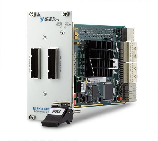 NI PXIe-8389 x16 MXI-Express Gen II Remote Control Module - 2 Port