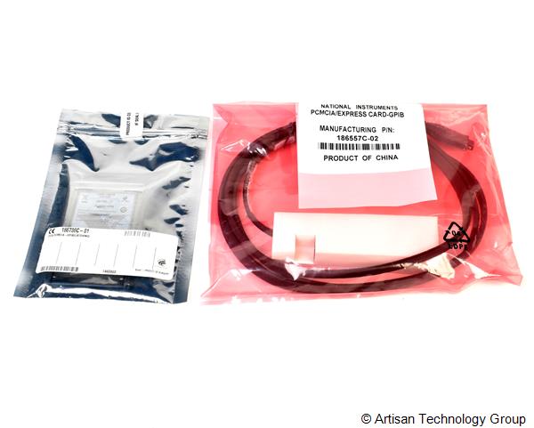 NI PCMCIA-GPIB Type 1 Card  (Latching) With 186557-02 2-Meter Cable