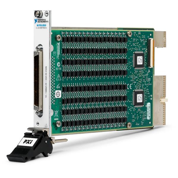 NI PXI-2533 256-Crosspoint SSR Matrix Switch Module