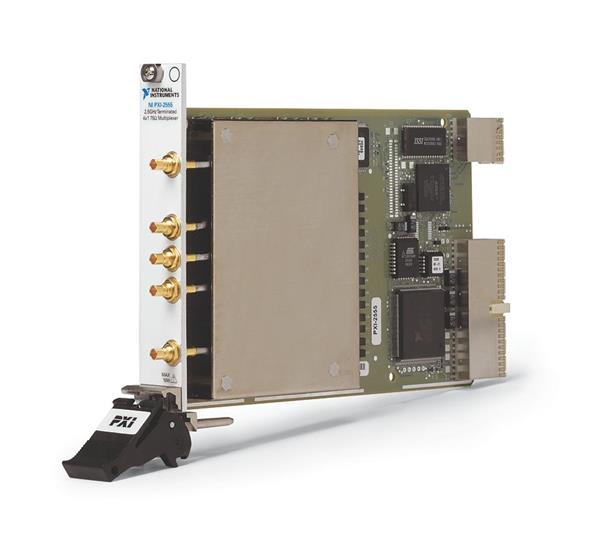 NI PXI-2555 2.5 GHz 75 Ohm Terminated 4 x 1 Multiplexer (SP4T)