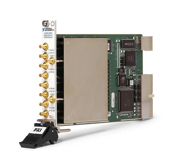 NI PXI-2556 2.5 GHz 75 Ohm Dual 4 x 1 Multiplexers (Dual SP4T)