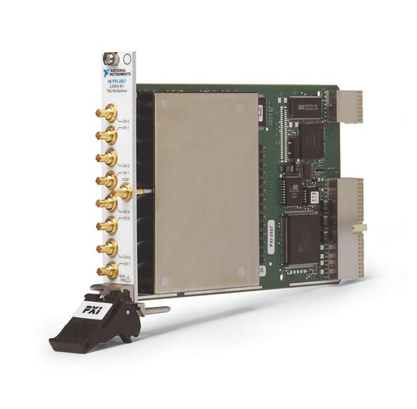 NI PXI-2557 2.5 GHz 75 Ohm 8 x 1 Multiplexer (SP8T)
