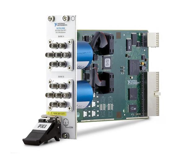 NI PXI-2596 26.5 GHz Dual 6 × 1 50 Ohm Multiplexer