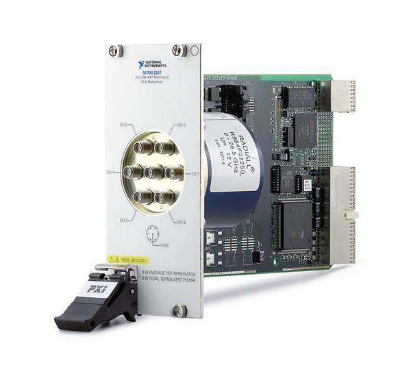 NI PXI-2597 26.5 GHz 6x1 Terminated Multiplexer