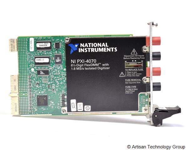 NI PXI-4070 (6.5 Digit Multimeter) | ArtisanTG™