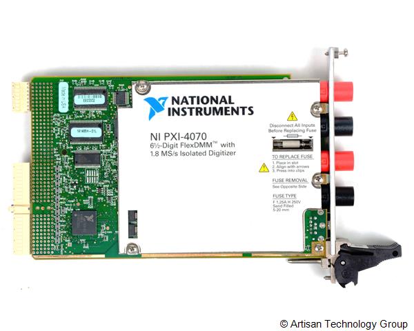 NI PXI-4070 (6.5 Digit Multimeter) | ArtisanTG™