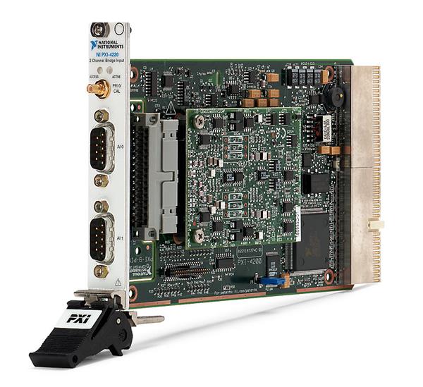 NI PXI-4220 Strain, Pressure, Force, Load Sensor Input Module