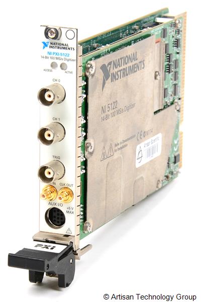 NI PXI-5122EX 100 MHz, 100 MS/s 14-Bit Digitizer