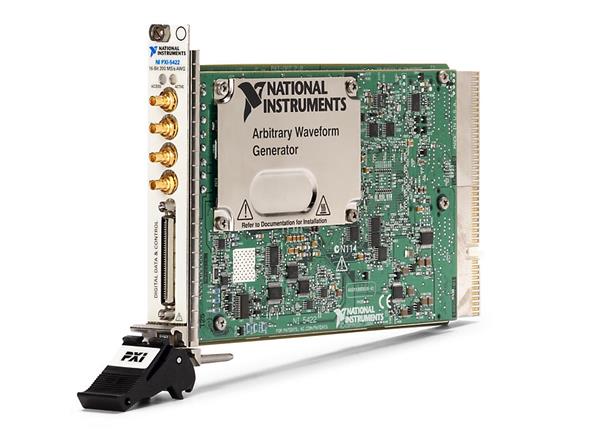 NI PXI-5422 80 MHz Bandwidth, 16-Bit PXI Waveform Generator