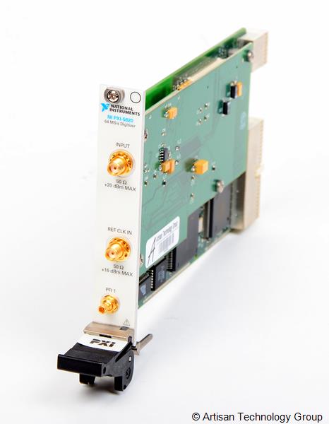NI PXI-5620 64 MS/s 14-Bit Frequency-Domain Digitizer