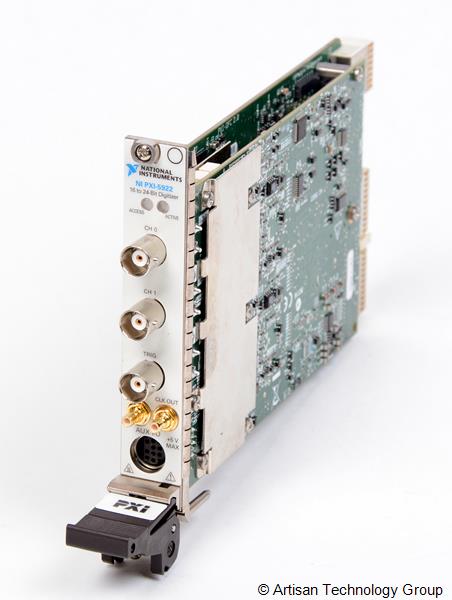 NI PXI-5922 24-Bit Flexible-Resolution Digitizer (256 MB/Channel)