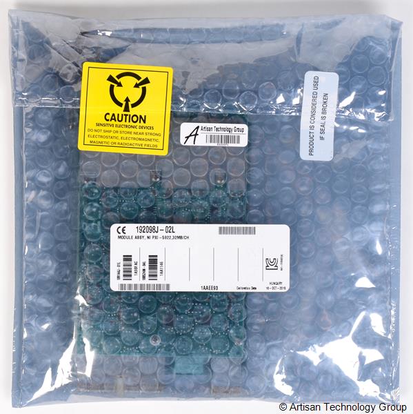 NI PXI-5922 24-Bit Flexible-Resolution Digitizer (32 MB/Channel)