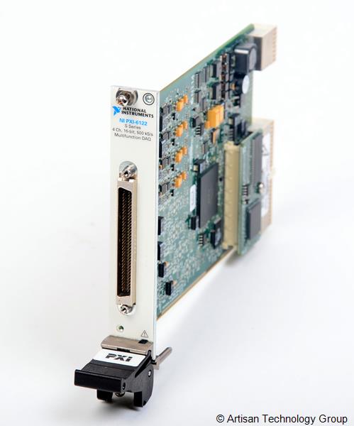 NI PXI-6122 16-Bit, 500 kS/s/ch, S Series Simultaneous-Sampling Multifunction DAQ