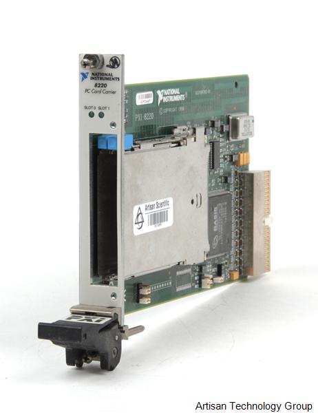 NI PXI-8220 2-Slot PC Card Carrier