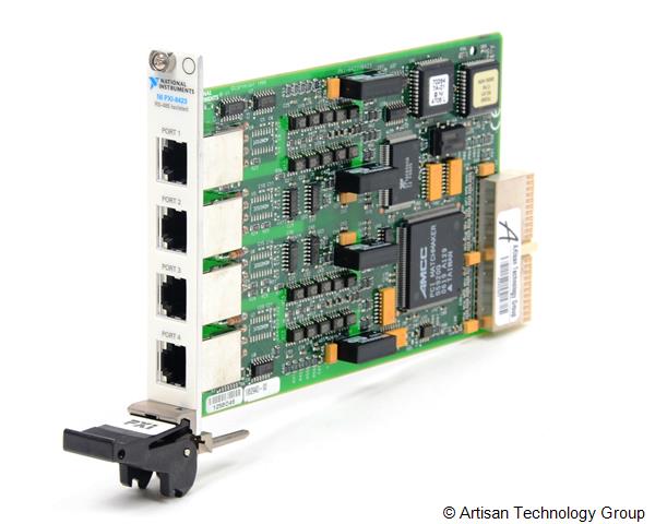 NI PXI-8423/4 Isolated 4-Port RS485 Interface for PXI