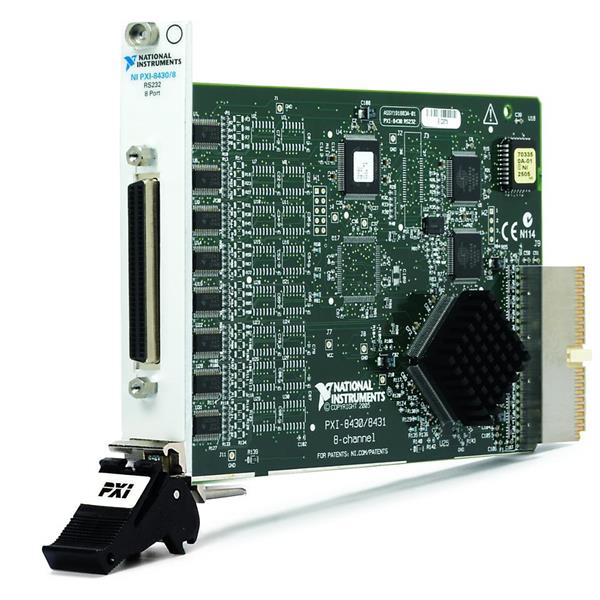 NI PXI-8430/8 High-Performance, 8-Port Serial Interface