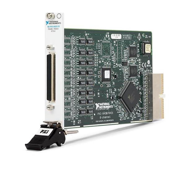 NI PXI-8431/8 RS-485/RS-422 8-Channel Serial Interface