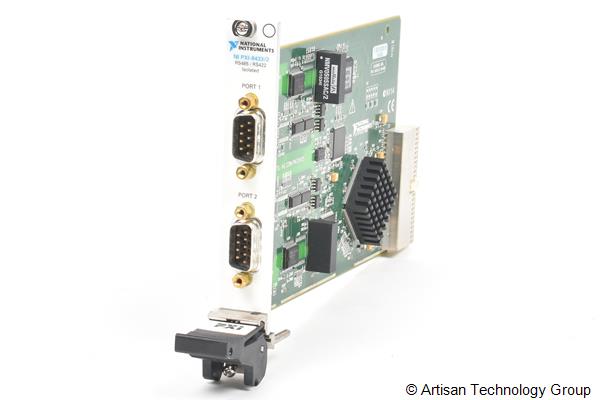 NI PXI-8433/2 RS485/RS422 High-Performance, Isolated 2-Port Serial Interface