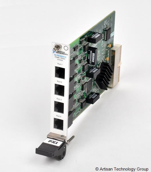 NI PXI-8433/4 RS485/RS422 High-Performance, Isolated 4-Port Serial Interface