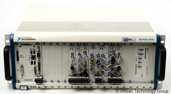 NI  PXIe 6.6 GHz MIMO Multichannel RF Signal Generation and Acquisition Test System