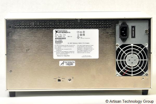 NI PXIe-1078 (9-Slot, Up to 1.75 GB/s PXI Chassis) | ArtisanTG™