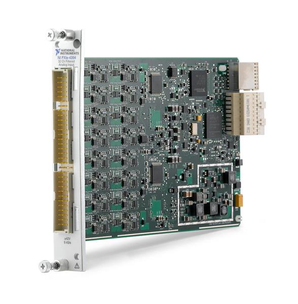NI PXIe-4304 Simultaneous Filtered Data Acquisition Module