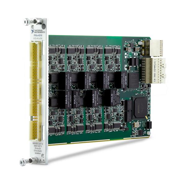 NI PXIe-4310 8-Channel Ch-Ch Isolated Analog Input Module