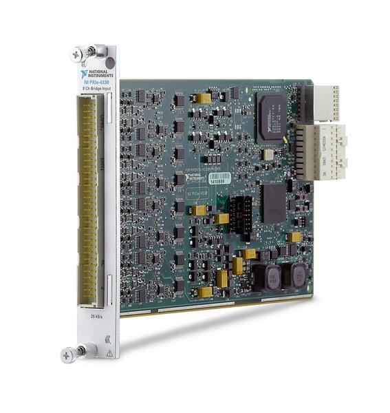 NI PXIe-4330 PXI Strain/Bridge Input Module