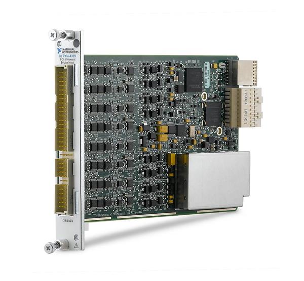 NI PXIe-4339 PXI Strain/Bridge Input Module