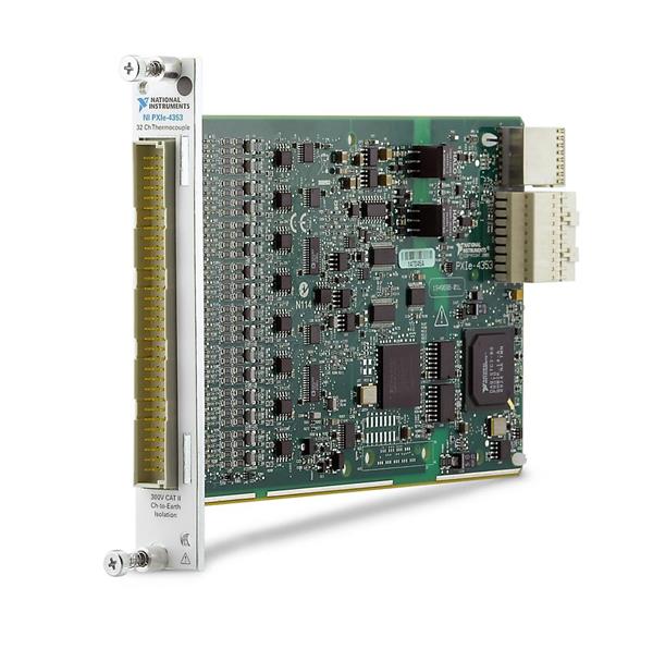 National Instruments PXIe-4353 32-Channel, 24-Bit PXI Temperature Input Module