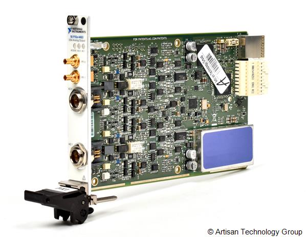 NI PXIe-4463 DSA Analog Output with Mini-XLR Connector