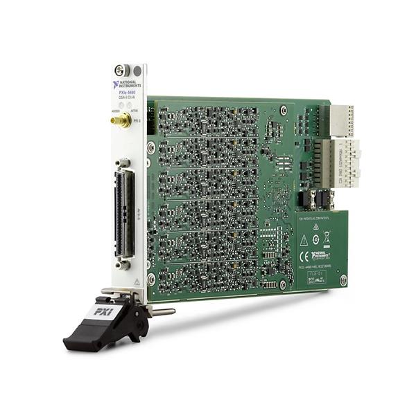 NI PXIe-4480 6-Input PXI Sound and Vibration Module