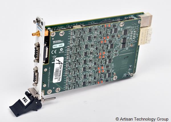 NI PXIe-4496 16-Input, PXI Sound and Vibration Module