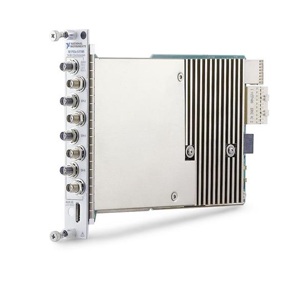 NI PXIe-5170 4- or 8-Channel, 100 MHz Bandwidth, 14-Bit, Reconfigurable Oscilloscope